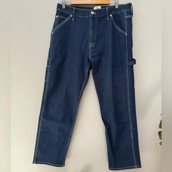 Jordache Vintage Men's Dark Wash Carpenter Jeans in 34 x 32 - Picture 5 of 7